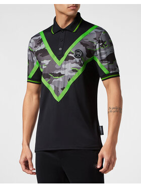 Plein Sport Plein Sport Tričko 3233 Čierna Regular Fit