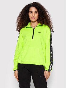 DKNY Sport DKNY Sport Majica dugih rukava DP1T8786 Zelena Relaxed Fit