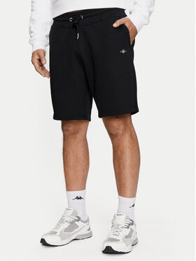 Gant Gant Pantaloni scurți sport Shield 2009027 Negru Regular Fit