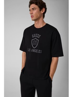 Guess Guess T-Shirt 184035 Czarny Classic Fit