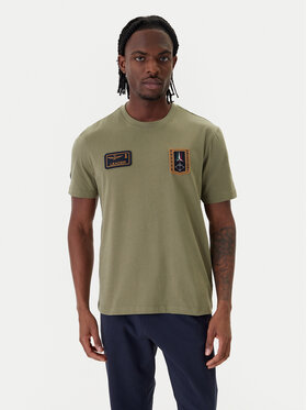 Aeronautica Militare Aeronautica Militare T-Shirt 261TS2544UJ00592 Πράσινο Regular Fit