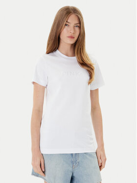 PINKO PINKO T-shirt Start 101752 A2RD Bijela Regular Fit