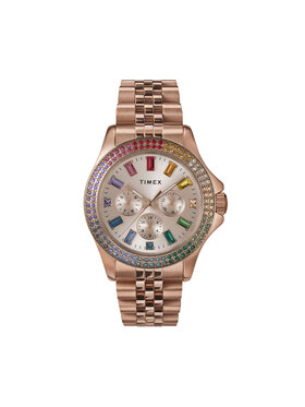 Timex Timex Zegarek TW2W34200 Różowe złoto
