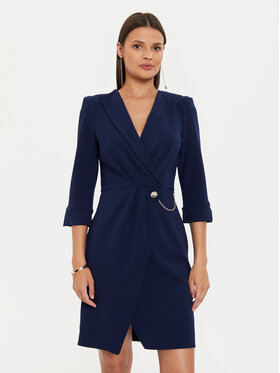 Rinascimento Rinascimento Coctailkleid CFC0019592002 Dunkelblau Regular Fit