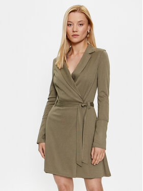Guess Guess Kasdieninė suknelė W3YK69 KB7H0 Žalia Slim Fit