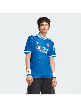 adidas adidas Koszulka techniczna Real Madrid 25/26 Third Jersey Błękitny Slim Fit