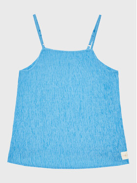 Calvin Klein Jeans Calvin Klein Jeans Top Crinkle IG0IG01954 Niebieski Regular Fit