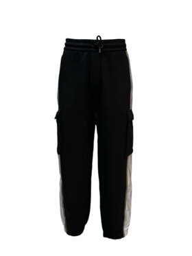EA7 Emporio Armani EA7 Emporio Armani Pantaloni di tessuto 6DPP74-PJODZ Nero Regular Fit
