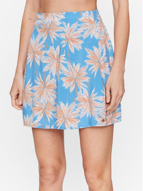 Roxy Roxy Fustă mini Golden Poppy ERJWK03139 Albastru Regular Fit