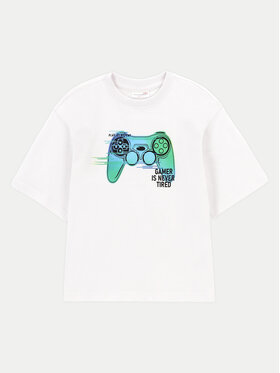 Coccodrillo Coccodrillo T-Shirt WC4143202GBK Λευκό Regular Fit