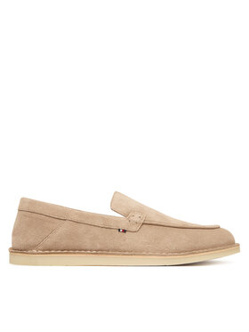 Tommy Hilfiger Tommy Hilfiger Mokasíny Stitchdown FM0FM05782 Béžová