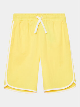 United Colors Of Benetton United Colors Of Benetton Sportske kratke hlače 3BL0C901R Žuta Regular Fit