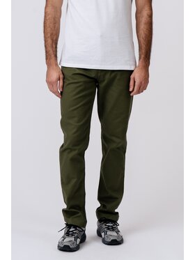 TeeShoppen TeeShoppen Chinosy 'Perform Collection' Zielony Regular Fit