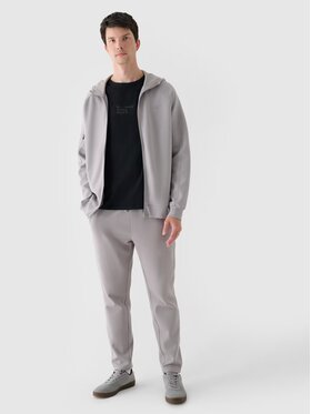 4F 4F Pantaloni da tuta 4FRAW24TTROM1170-27S Grigio Regular Fit