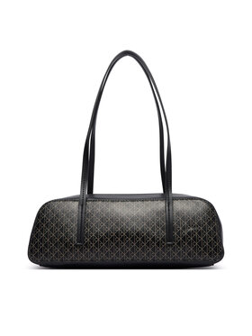 Calvin Klein Calvin Klein Дамска чанта Emblem Aop Bauletto LV04F3585G Черен