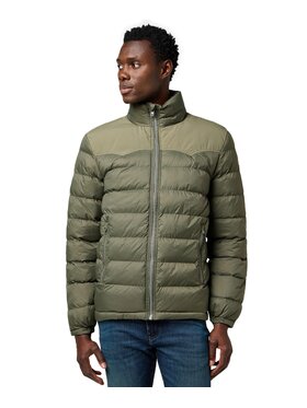 Wrangler Wrangler Kurtka zimowa PACKABLE PUFFER Zielony Regular Fit
