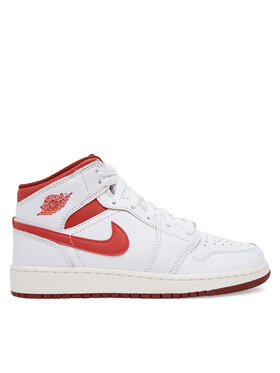 Nike Nike Sneakersy Air Jordan 1 MID SE FJ3464 Biela