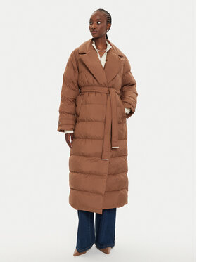 PINKO PINKO Kurtka zimowa Taccuino 103829 A0L5 Brązowy Regular Fit