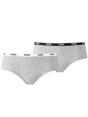 Puma Puma Figi klasyczne Puma Hipsters 2 Pack Szary
