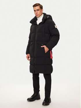 AFTER LABEL AFTER LABEL Pūkinė striukė Alaska A00014 Juoda Regular Fit
