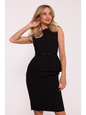Stylove Stylove Sukienka elegancka s427 Czarny A-Line Fit