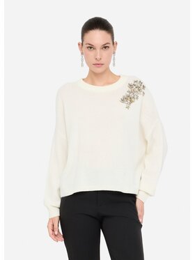 Liu Jo Liu Jo Maglione MF5487MS009L9008 Bianco Regular Fit