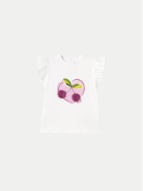 Mayoral Mayoral T-särk 1042 Valge Regular Fit