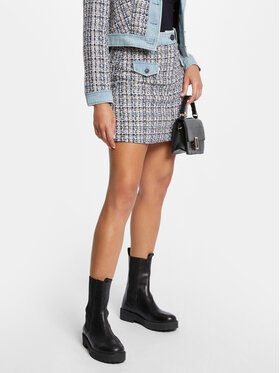 Morgan Morgan Minigonna 241-JOUCO Blu Regular Fit