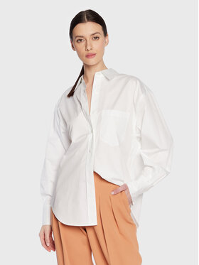 Calvin Klein Calvin Klein Cămașă K20K205413 Alb Relaxed Fit