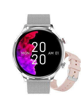 Rubicon Rubicon Smartwatch SMARUB276 Srebrny