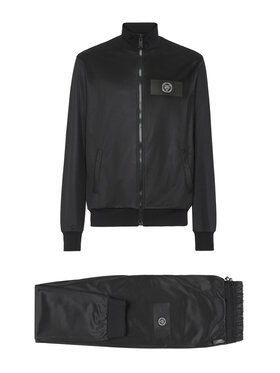 Plein Sport Plein Sport Komplet top i spodnie 21581 Czarny Regular Fit