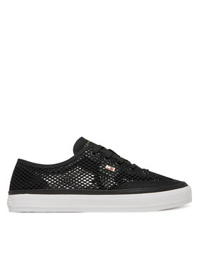 Tommy Hilfiger Tommy Hilfiger Sneakers Th Open Mesh Vulc Sneaker FW0FW08684 Nero