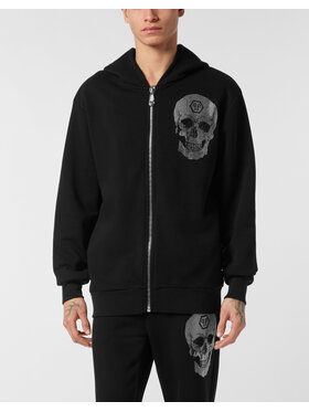 PHILIPP PLEIN PHILIPP PLEIN Felpa 26935 Nero Athletic Fit