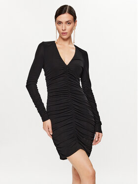 PINKO Pinko Koktel haljina 102057 A17I Crna Slim Fit