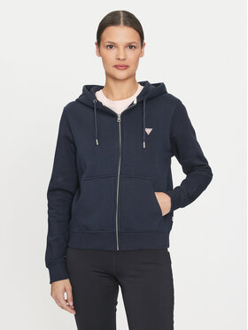 Guess Jeans Guess Jeans Sweatshirt W4YQ03 KC811 Dunkelblau Regular Fit