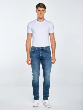 BIG STAR BIG STAR Jeansy TERRY_CARROT_441_190 Niebieski Basic Fit