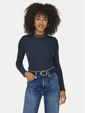 ONLY ONLY Blúzka Emma 15180040 Modrá Slim Fit