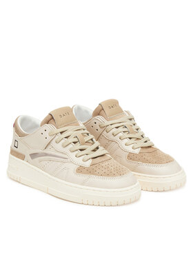 D.A.T.E. D.A.T.E. Sneakers Torneo Shiny W431-TO-SH Écru