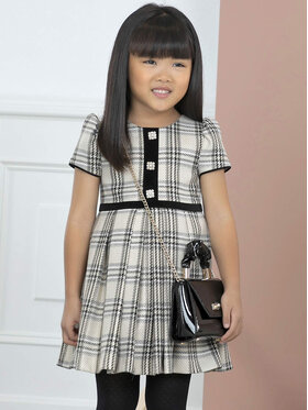 Abel & Lula Abel & Lula Rochie de zi 5.525 Écru Regular Fit
