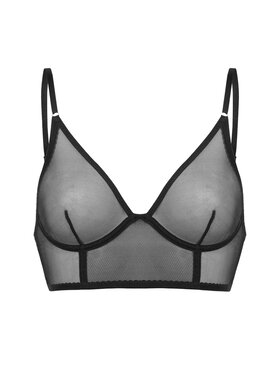 Love and Hate Love and Hate Biustonosz top Charlotte Czarny