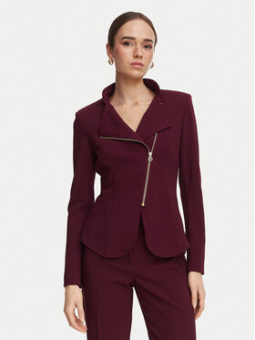 Rinascimento Rinascimento Pintsak CFC0130203003 Bordoopunane Slim Fit