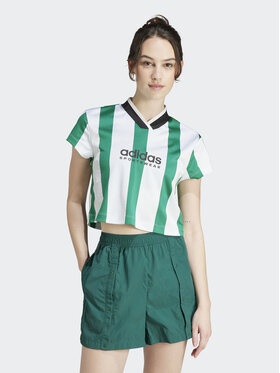 adidas adidas Тишърт IM4997 Зелен Slim Fit