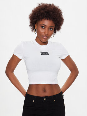 Versace Jeans Couture Versace Jeans Couture T-shirt 74HAH602 Blanc Regular Fit