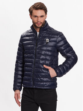 KARL LAGERFELD KARL LAGERFELD Pūkinė striukė 505022 500590 Tamsiai mėlyna Regular Fit