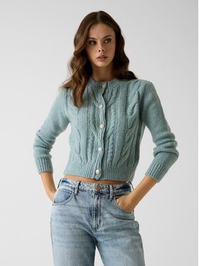 Guess Guess Sweter 181976 Niebieski Classic Fit