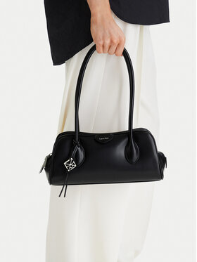 Calvin Klein Calvin Klein Τσάντα Emblem Trio Shoulder Bag LV04F3369G Μαύρο