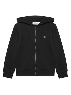 Calvin Klein Jeans Calvin Klein Jeans Суитшърт Mini Badge IU0IU00707 M Черен Regular Fit