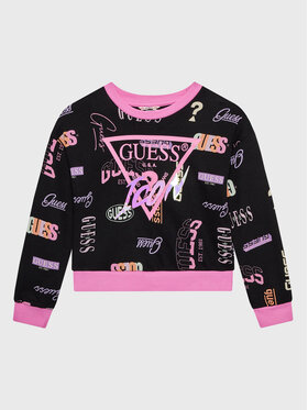 Guess Guess Sweatshirt J3RQ02 KA6R3 Noir Regular Fit