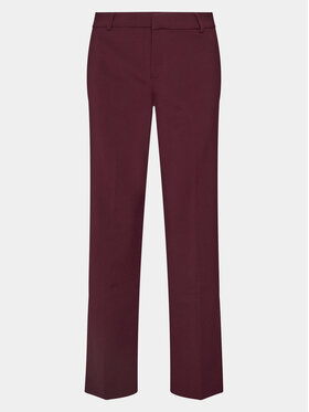 Gina Tricot Gina Tricot Текстилни панталони 13672 Бордо Regular Fit