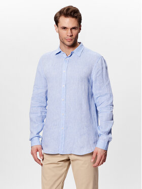 United Colors Of Benetton United Colors Of Benetton Camicia 5BKU5QJG8 Celeste Regular Fit